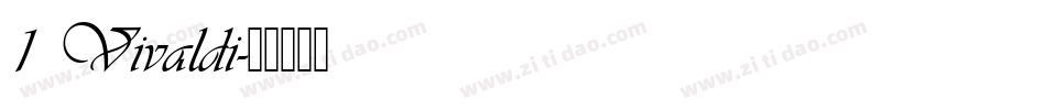 1 Vivaldi字体转换